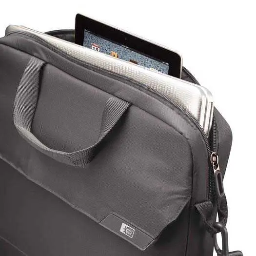 Housse Case Logic pour Ordinateur Portable 14" + iPad ou autre universel - Gris