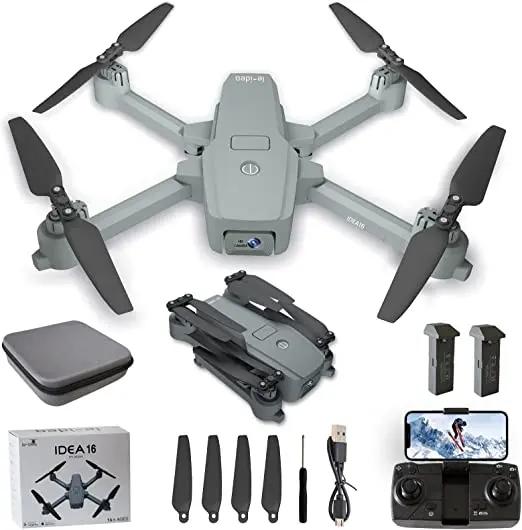 Parrot MiniDrone Jumping Night Buzz Blanc