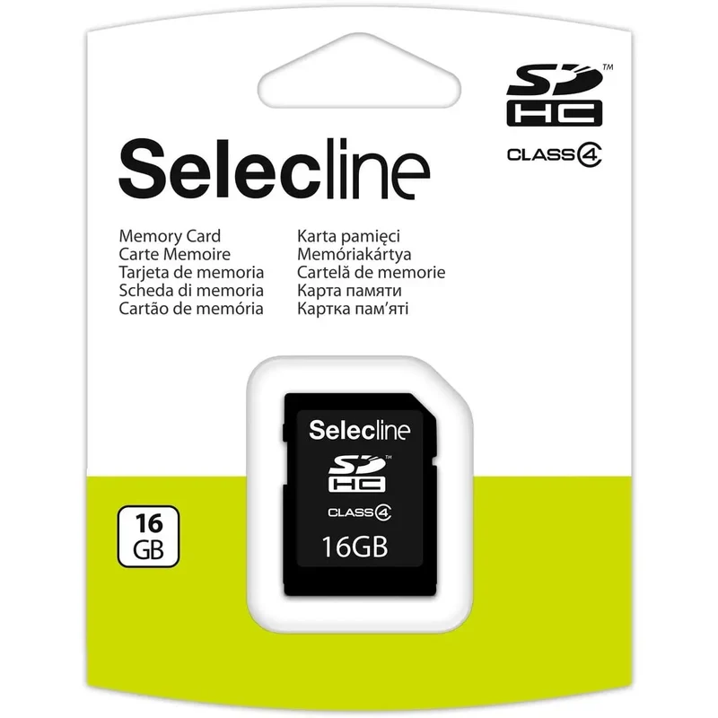SELECLINE Carte SDHC 16 Go - Carte mémoire