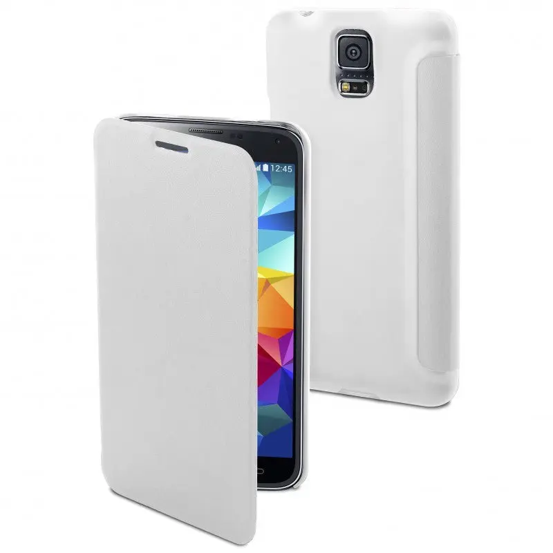 Etui MUVIT Etui easy folio blanc pour Galaxy S5 mini blanc