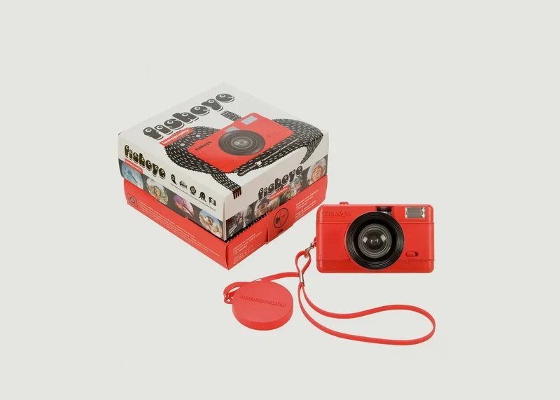 Lomography Fisheye Compact Appareil Photo 35mm Rouge 9007710005142