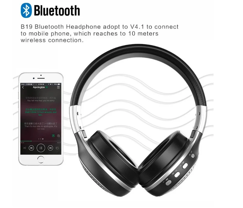 Bluetooth Headset with FM