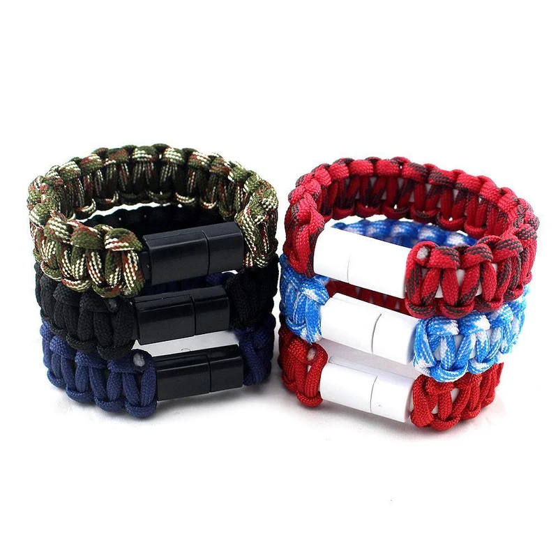 Cell Phone Charger Cable Wrist Band