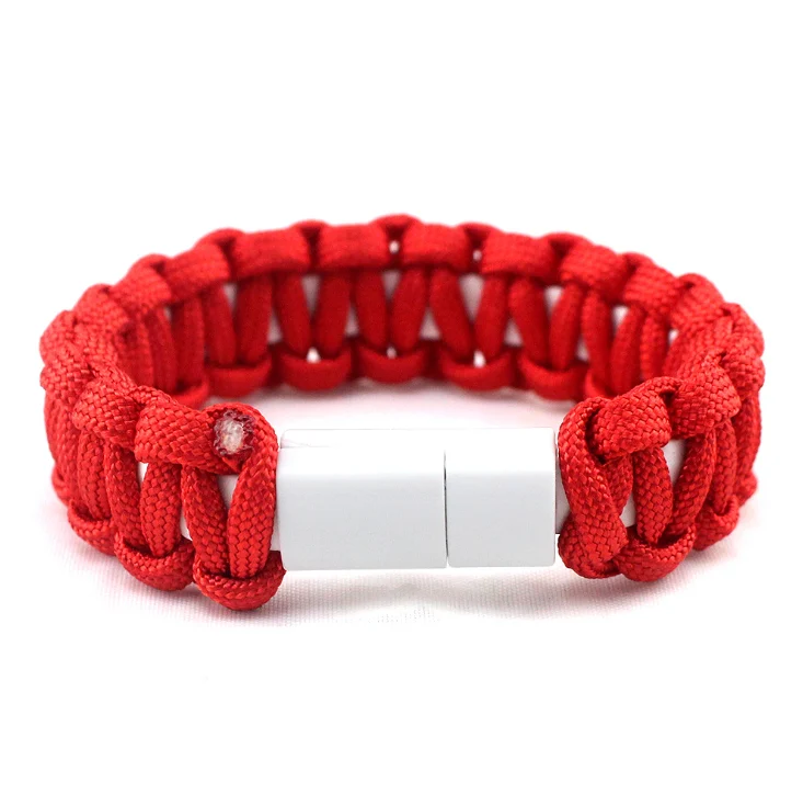 Cell Phone Charger Cable Wrist Band