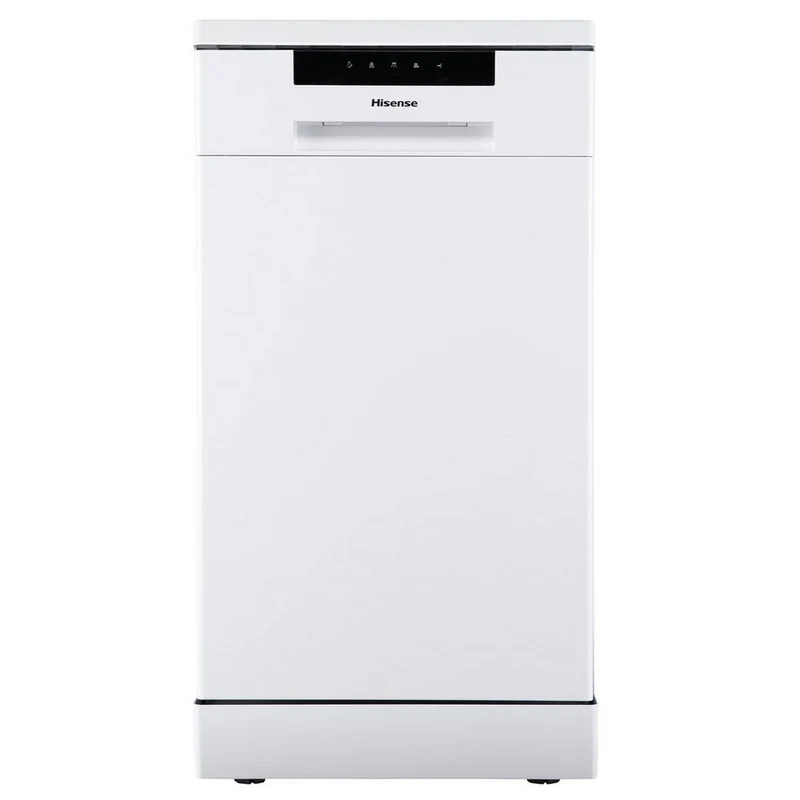 Hisense Hi4 HS523E15WUK Freestanding Slimline Dishwasher 10 Place Settings White