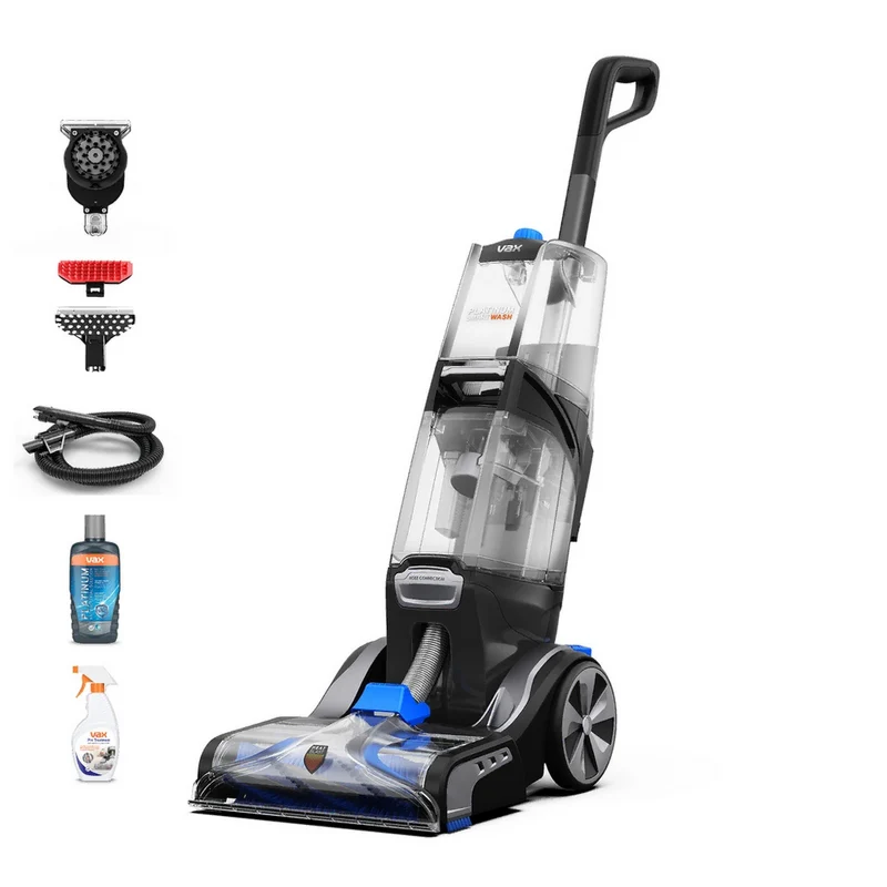 Vax Platinum SmartWash CDCW-SWXS Carpet Cleaner - Charcoal and Blue
