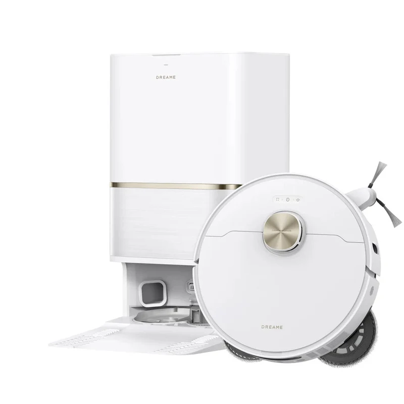 Dreame L50 Ultra AE Robot Vacuum Cleaner and Mop with Self-Cleaning and Auto-Empty White