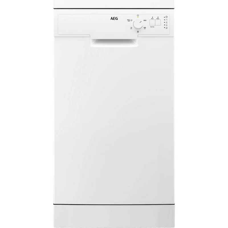 AEG Series 5000 FFX52507ZW AirDry Freestanding Slimline Dishwasher 10 Place Settings White