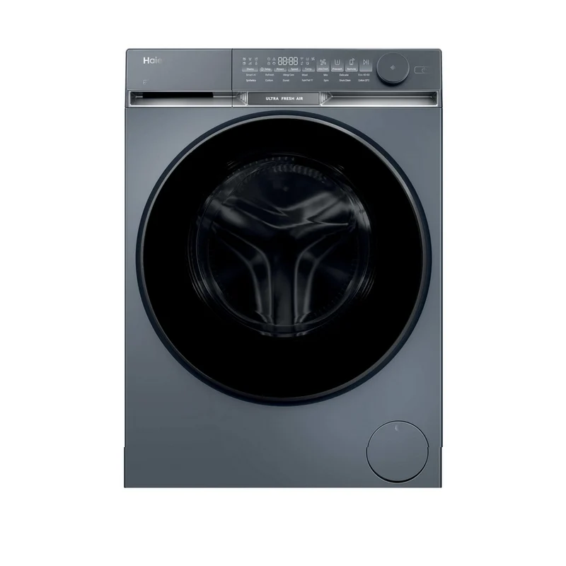 Haier HW100-B14387GUU 10kg 1400 Spin WiFi Freestanding Washing Machine Graphite - A Rated